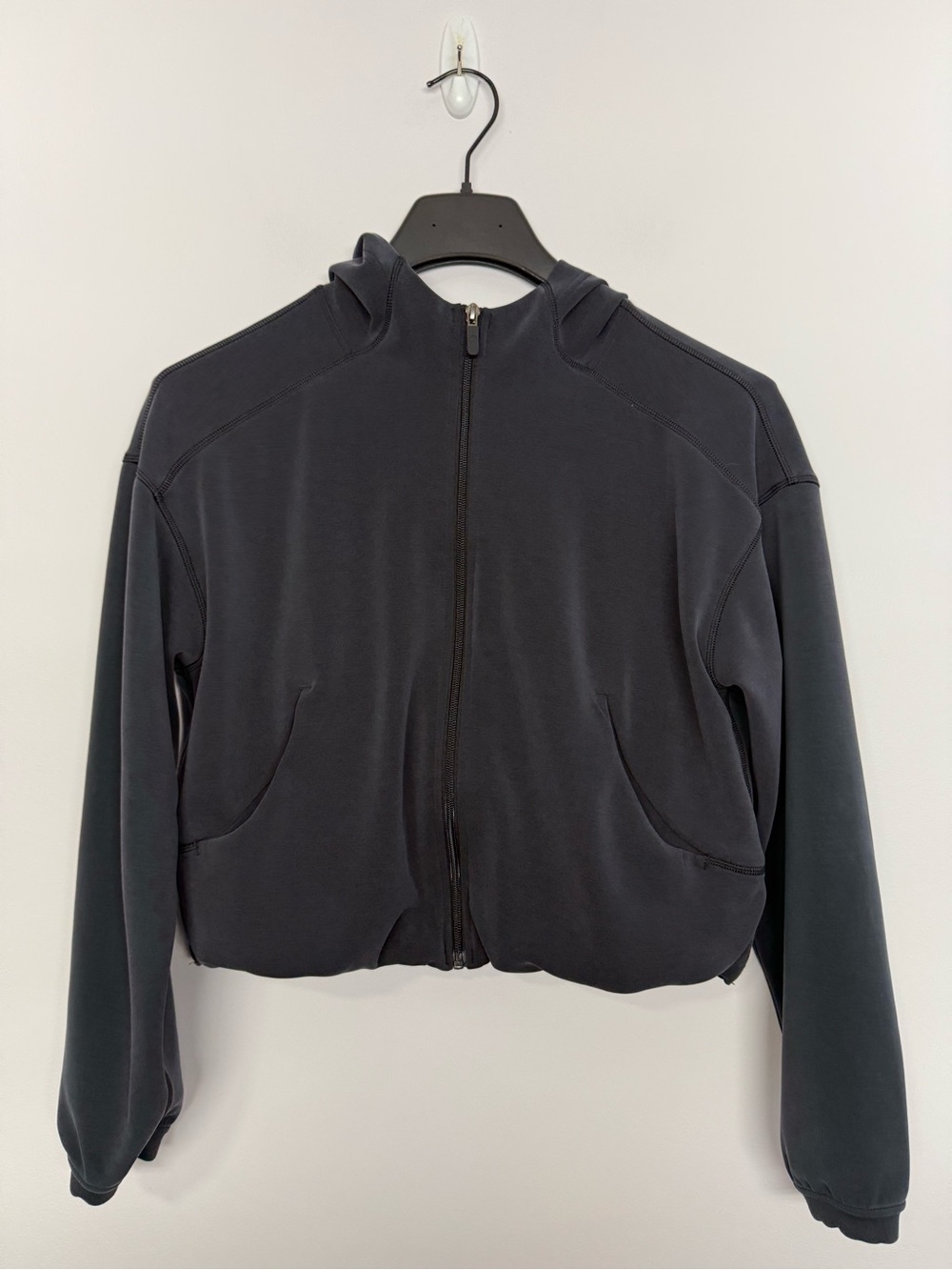 Lululemon Softstreme Full-Zip Hoodie Black Size 6